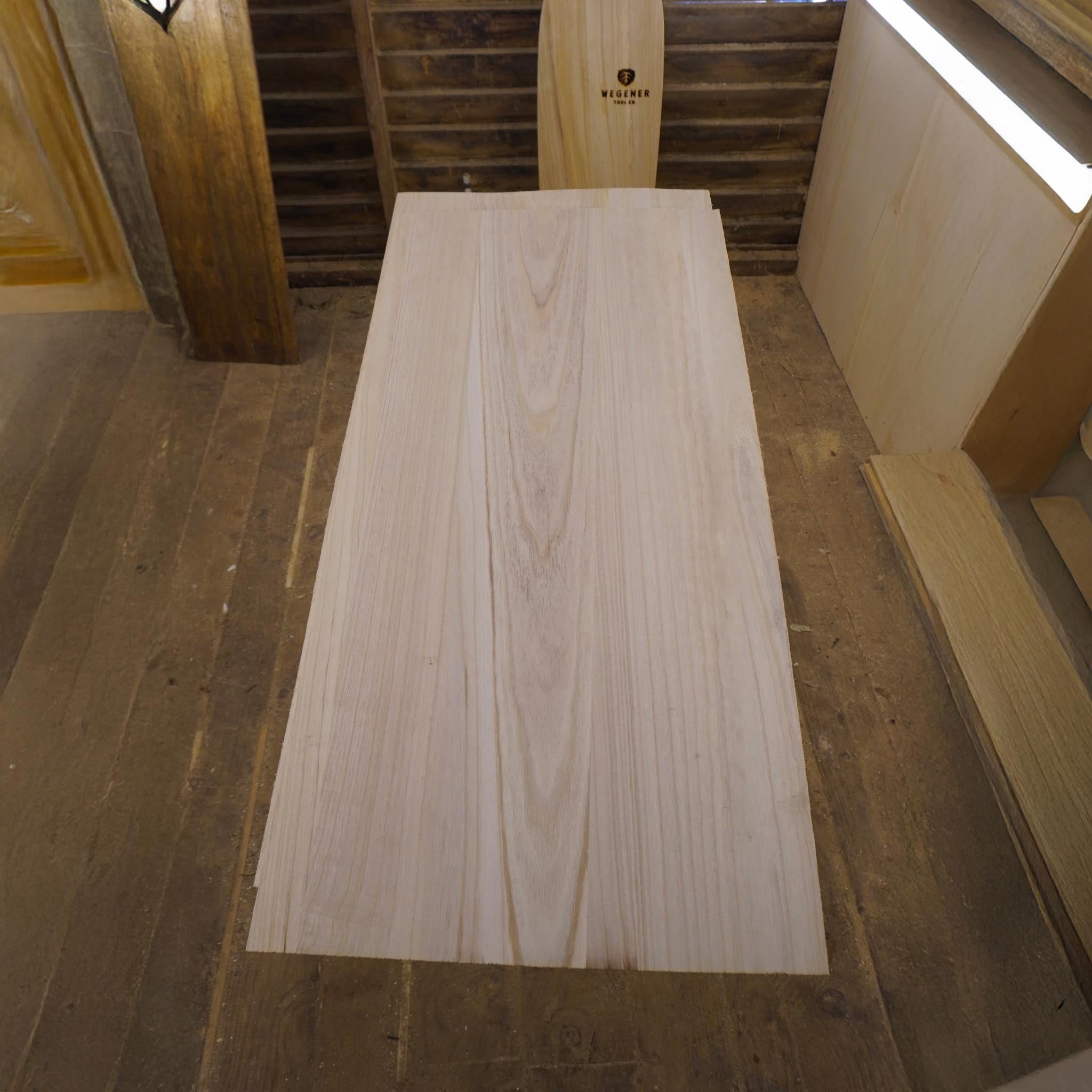 Paulownia Wood Sheets 8 footer